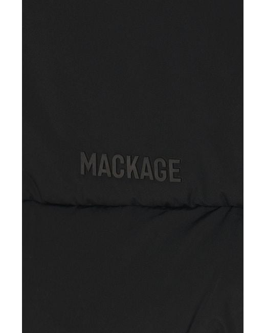 Mackage Black Bergen Puffer Jacket for men