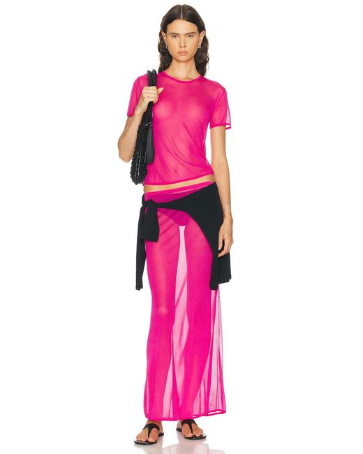 Leset Pink Jack Tee