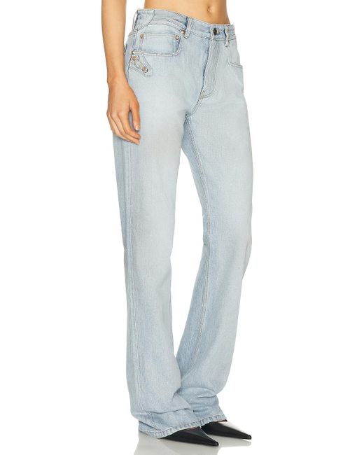 Balenciaga Blue City Straight Leg