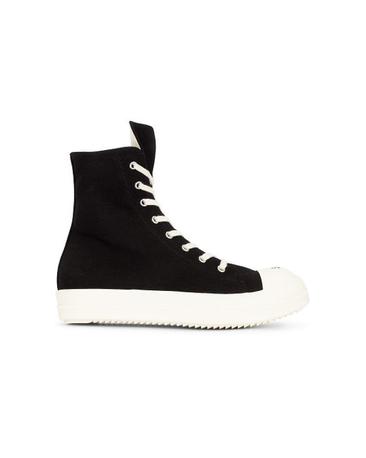 Rick Owens High Top Sneaks With So Cunty Print in Black for Men | Lyst