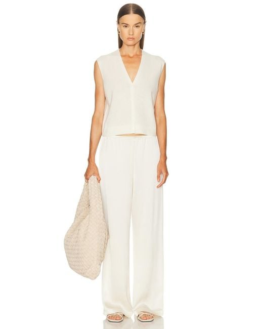 Jonathan Simkhai White Rozzi Vest