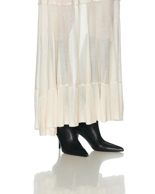 Altuzarra White Gorrell Skirt