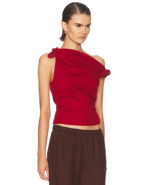 Staud Red Bellaria Top