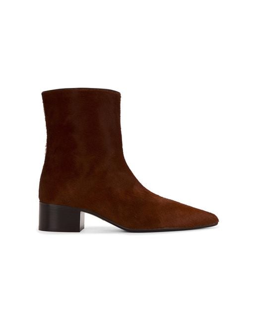 Khaite Brown Andee Ankle Boot