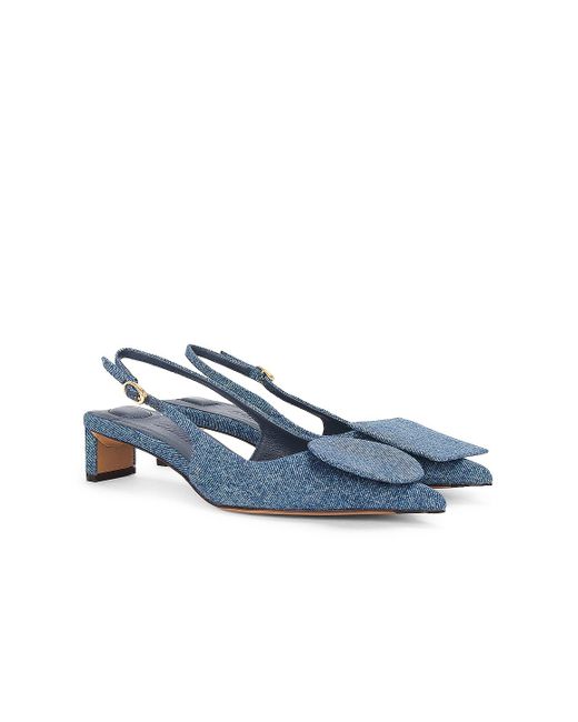 Jacquemus Blue Les Slingbacks Duelo B