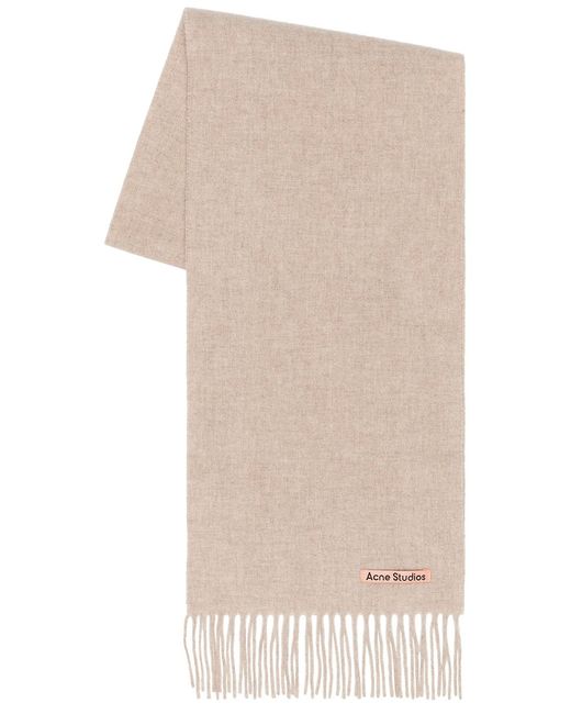 Acne Natural Solid Scarf