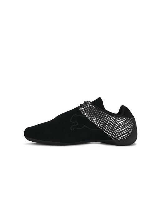 PUMA Black Sports Shoes "Future Cat Emboss"