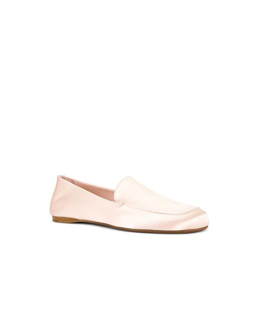 Khaite White Monroe Loafer