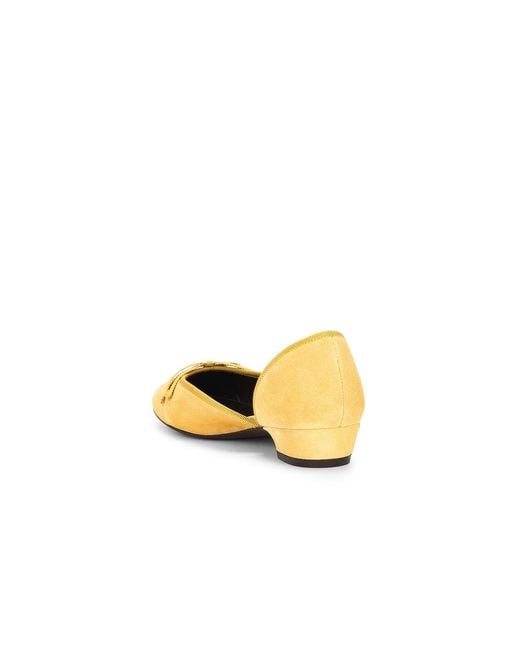 Herbert Levine Metallic 24/7 Suede Flat