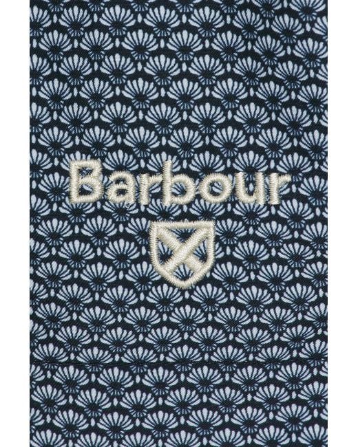 Barbour Blue Shell Swim Short for men