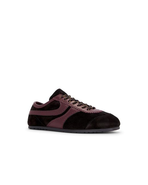 Dries Van Noten Brown Slim Sneaker