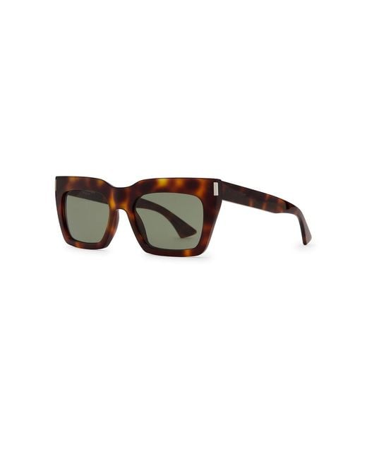 Saint Laurent Multicolor Rectangular Sunglasses for men