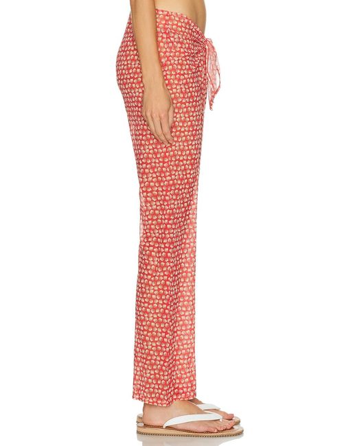 Solid & Striped Red The Dolly Pant
