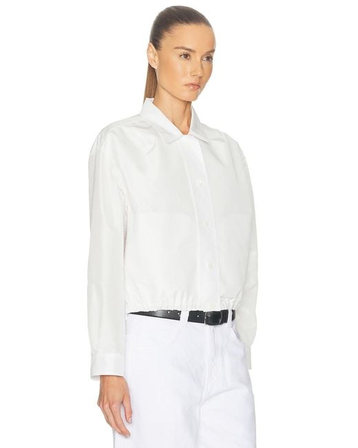 Jil Sander White Tech Jacket