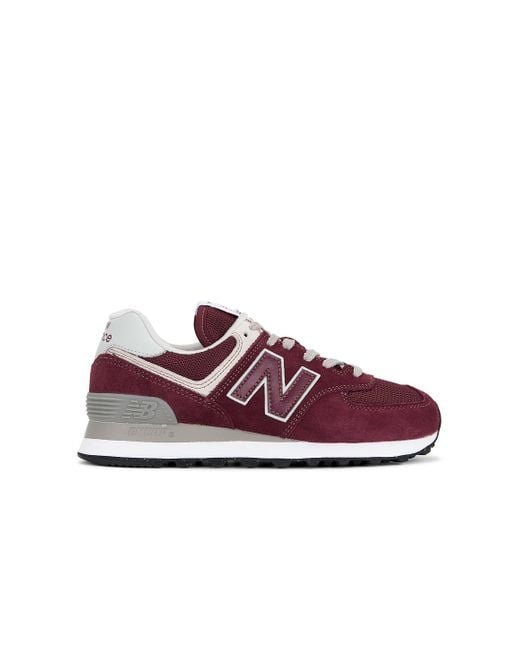 New Balance Purple 574 Sneaker
