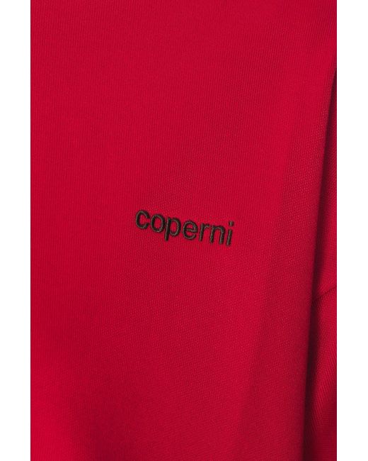 Coperni Red Oversized Track Jacket