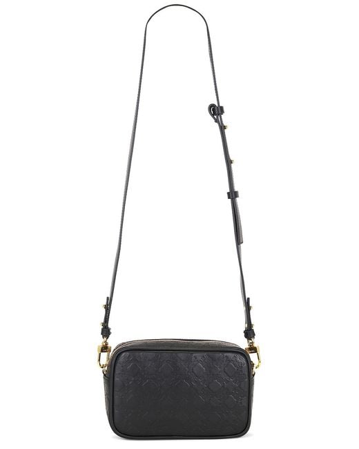 Amiri Black Ma Quad Leather Camera Case for men