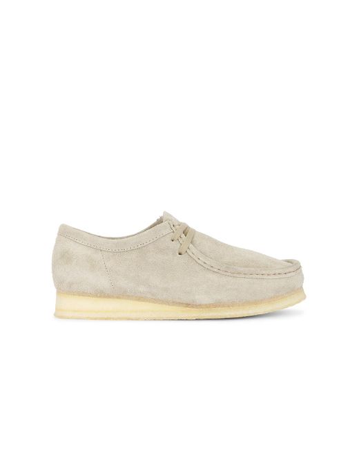Clarks White Wallabee Boot for men