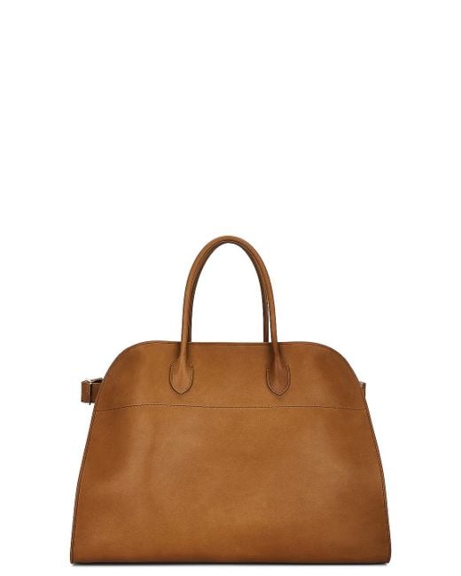 The Row Brown Soft Margaux 17 Bag