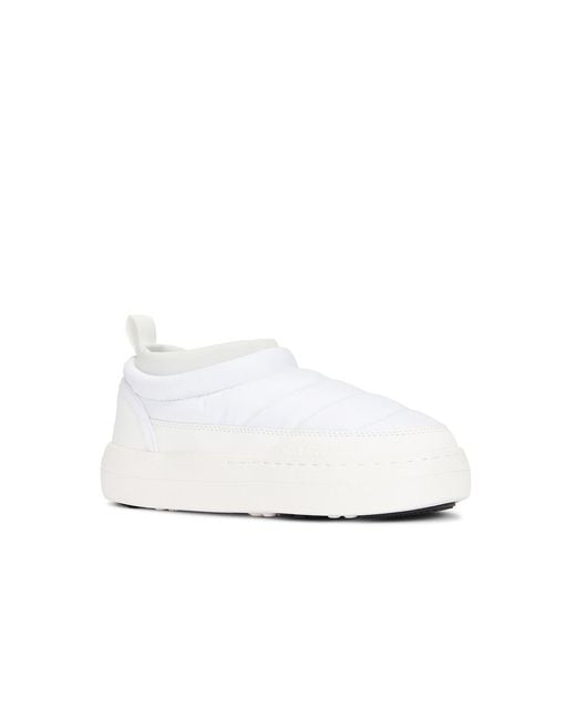 Moon Boot White Park Soft Nylon Boot