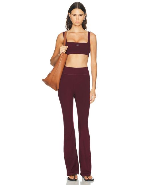 437 Red The Square Bra