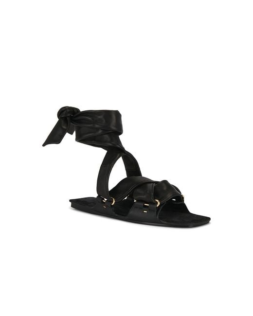Khaite Black Boden Tie Flat