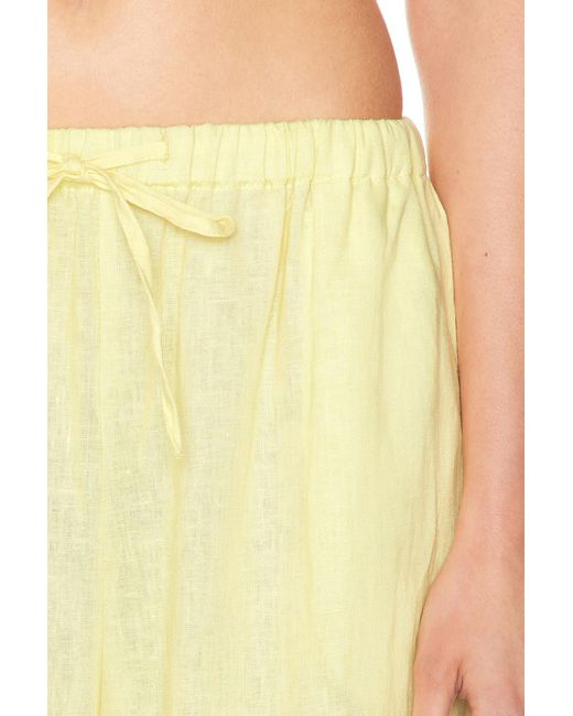 AEXAE Yellow X Revolve Drawstring Pant
