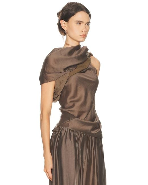 Entire studios Brown Draft Top