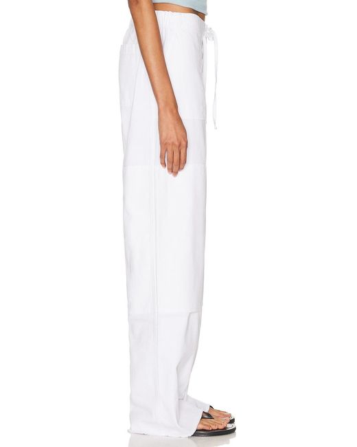 Re/done White Beach Pant