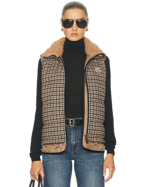 Moncler Black Touvet Vest