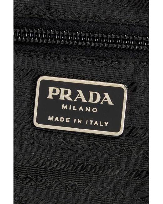 Prada Black Tessuto Backpack