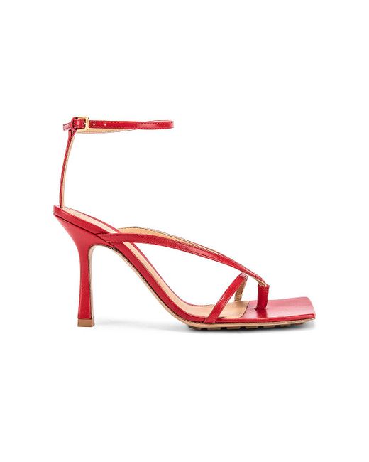 bottega veneta red heels