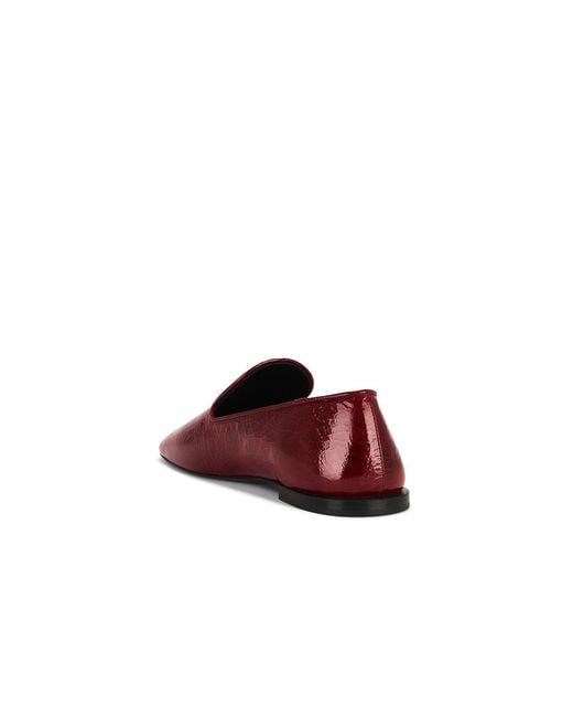 Jil Sander Red Loafer