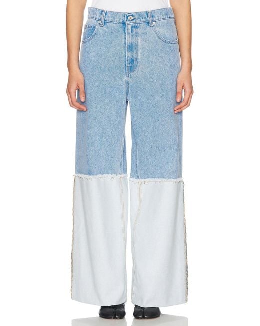 Marni Blue Wide Leg Jeans