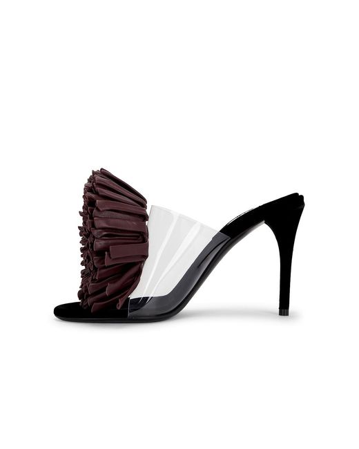 Alaïa Black Mule Sandal