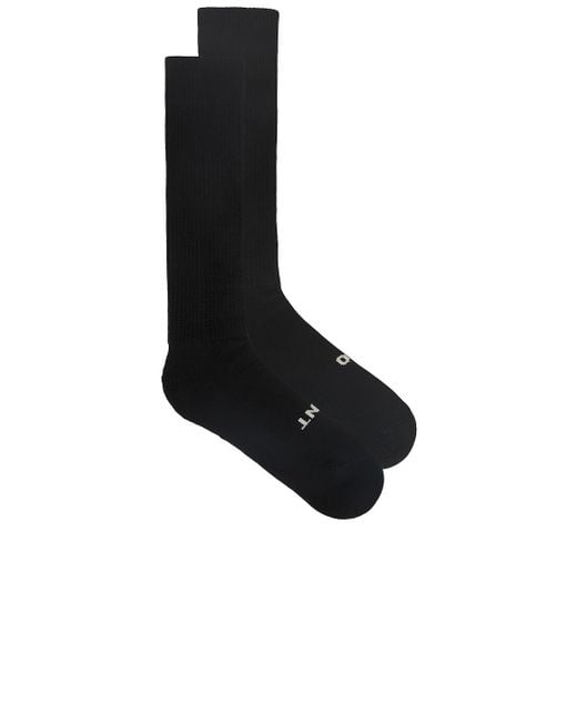 Rick Owens Black So Cunt Socks for men