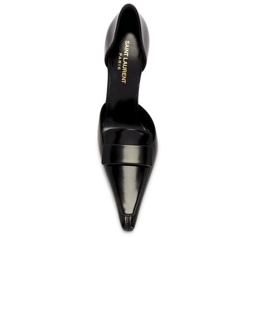 Saint Laurent Black Stone Pump