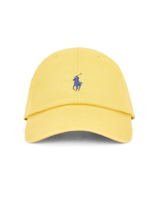 Polo Ralph Lauren Yellow Chino Sport Cap for men
