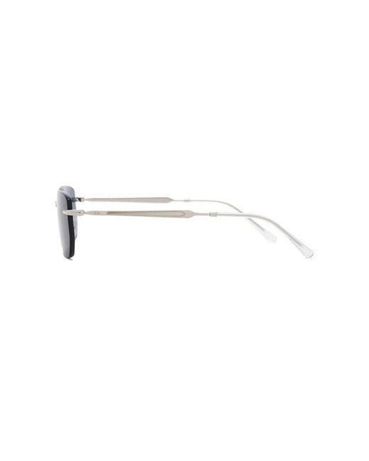 Ray-Ban Blue Rb3768 Rimless Sunglasses for men
