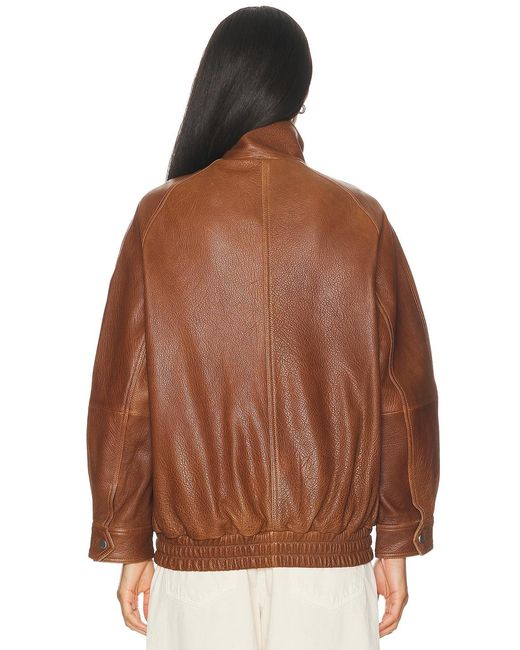 Nour Hammour Brown Ariste Jacket