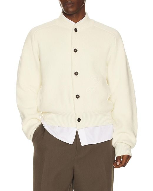 Jacquemus Natural Le Cardigan Pallone for men