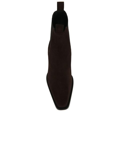 Totême  Black Suede City Boot