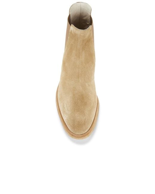 Common Projects Natural Suede Chelsea Boot for men