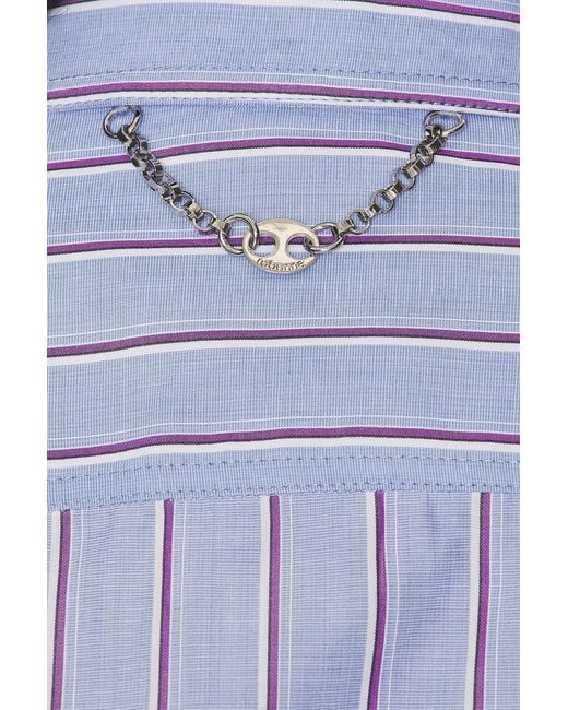 Rabanne Blue Button Up Shirt