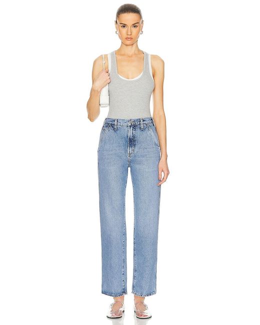 Agolde Blue Cooper Trouser Jeans