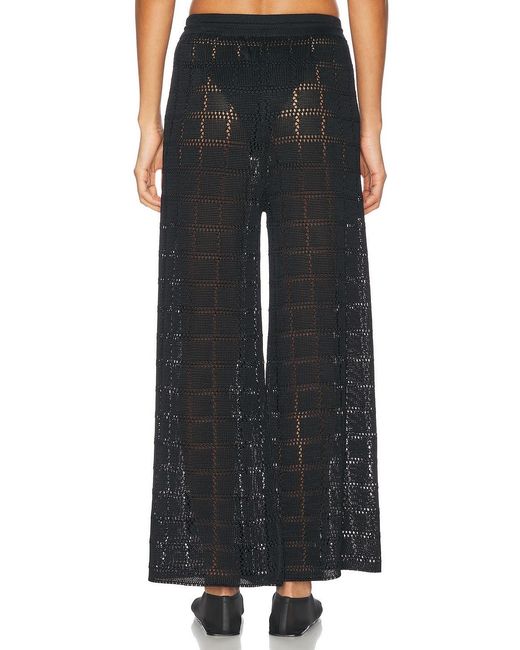 Calle Del Mar Black Patchwork Pant