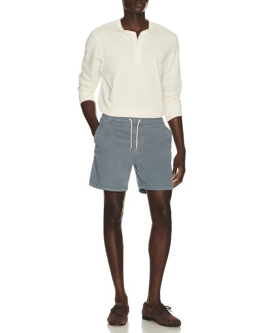 NN07 Blue Gregor Shorts for men