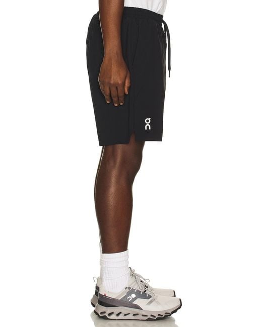 On Shoes 7 Court Shorts in Black for Men | Lyst