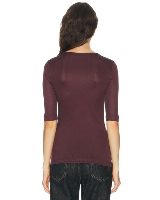 Agolde Purple Saige Tee