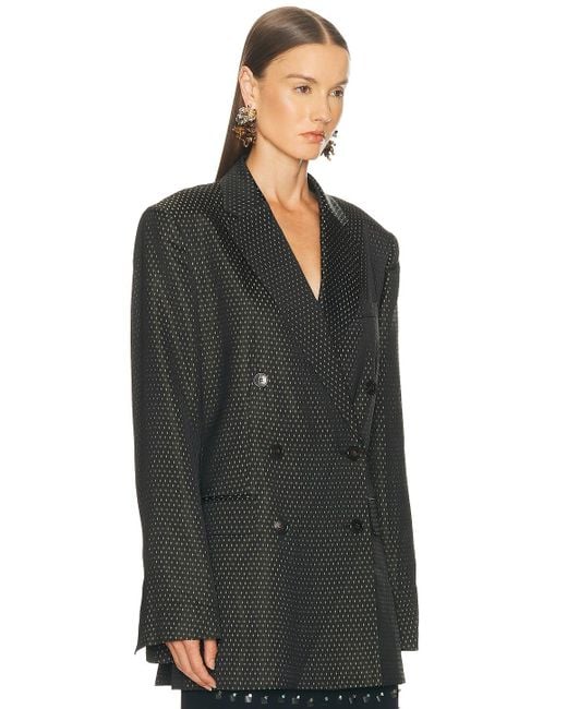Dries Van Noten Black Bafya Jacket